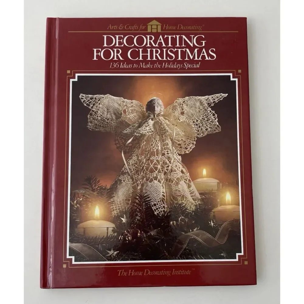 Decorating Your Home for Christmas Projects & Ideas-Lot Of 2 VTG Books